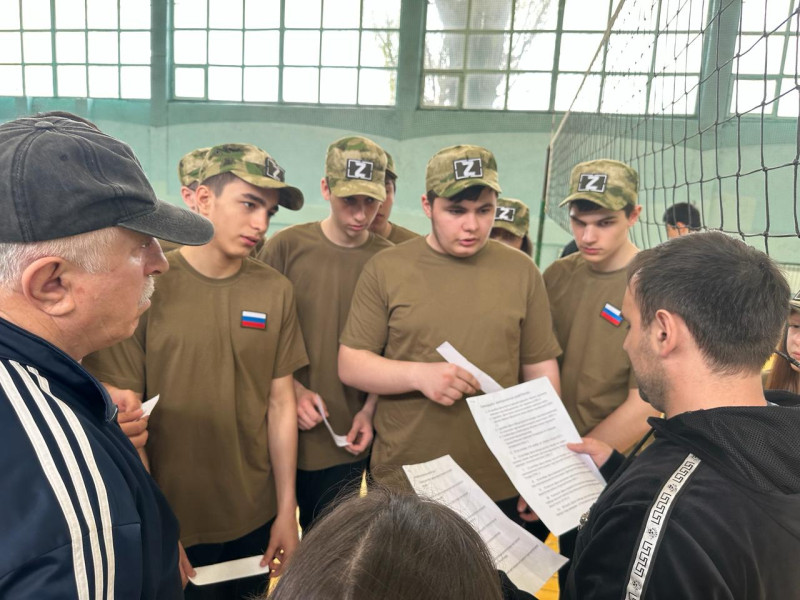 Школьный этап военно-патриотической игры «Зарница».